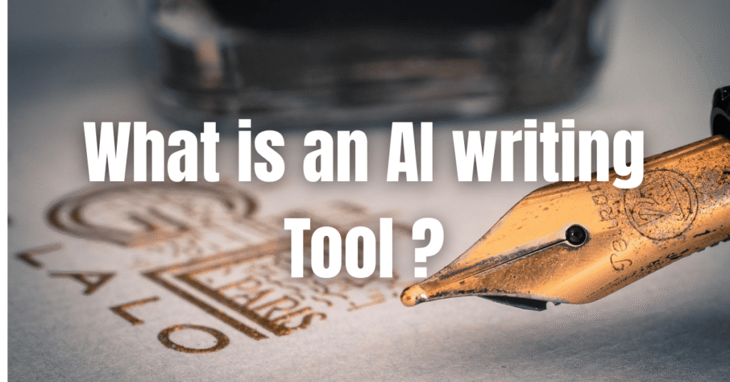 What is an AI writing tool featured image